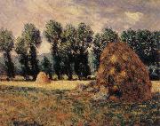 Claude Monet Haystacks oil